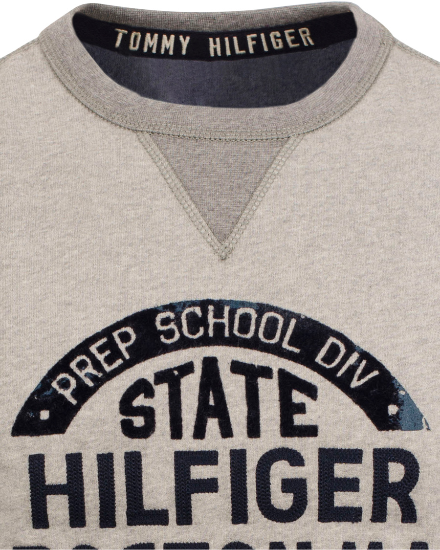 Homme | Pulls Et Tricots | Tommy Hilfiger | Largo C-Neck Vintage Fit Sweatshirt Cloud Heather