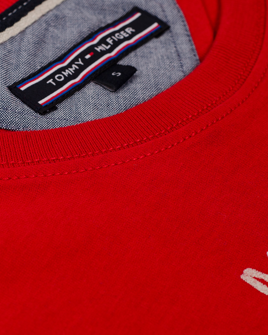 Heren | T-shirts | Tommy Hilfiger | Kris Tee Barbados Cherry Red