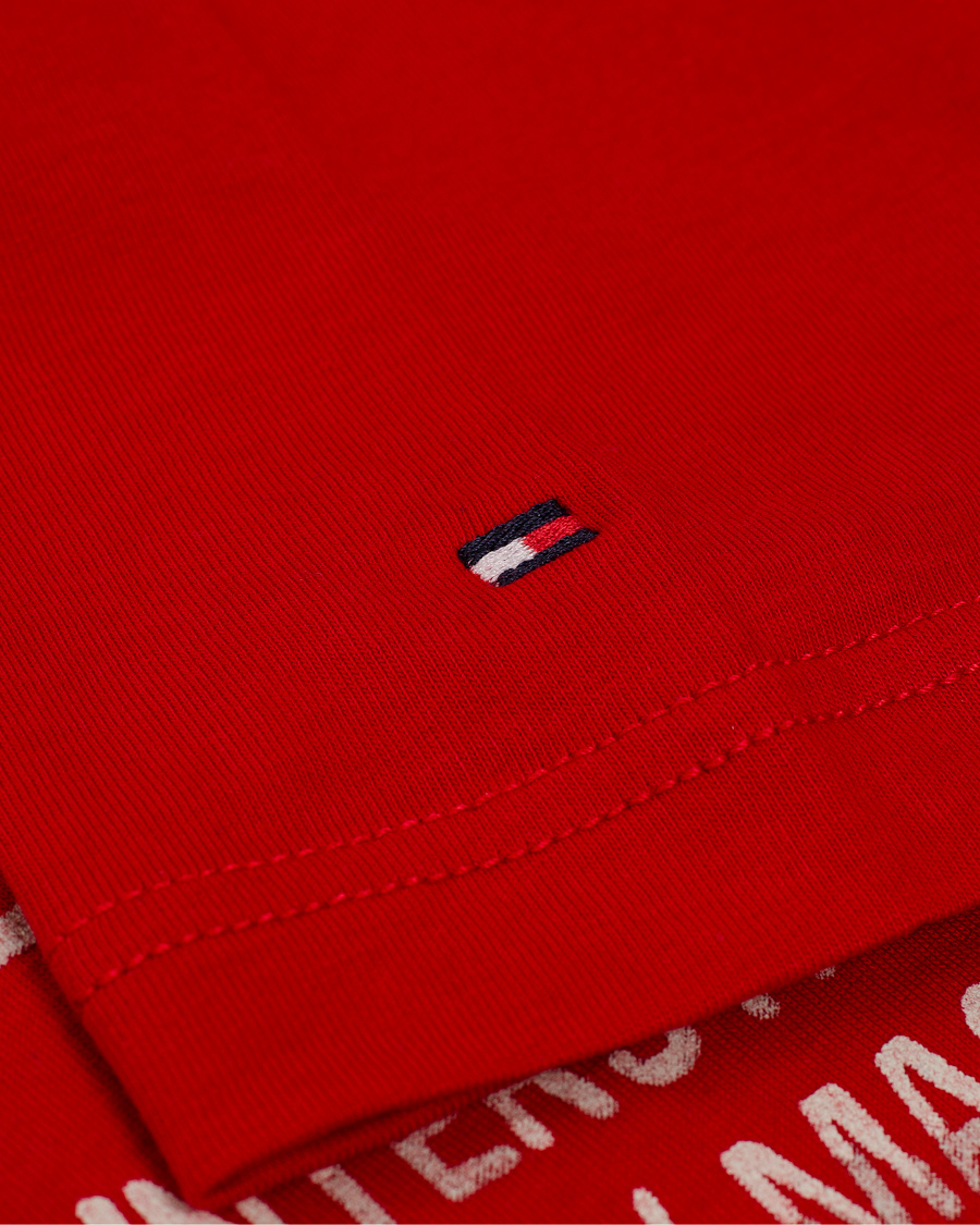 Heren | T-shirts | Tommy Hilfiger | Kris Tee Barbados Cherry Red