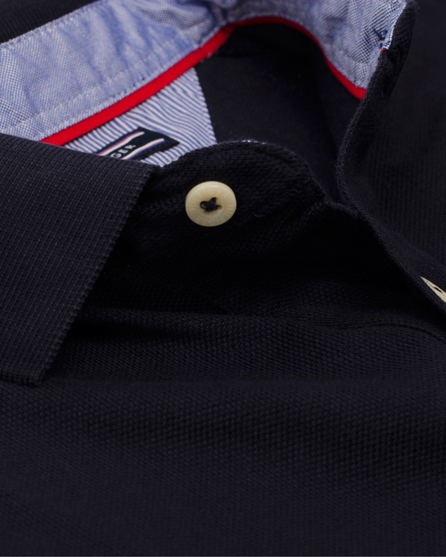 Heren | Truien | Tommy Hilfiger | New Tommy Long Sleeve Piké Regular Fit Midnight