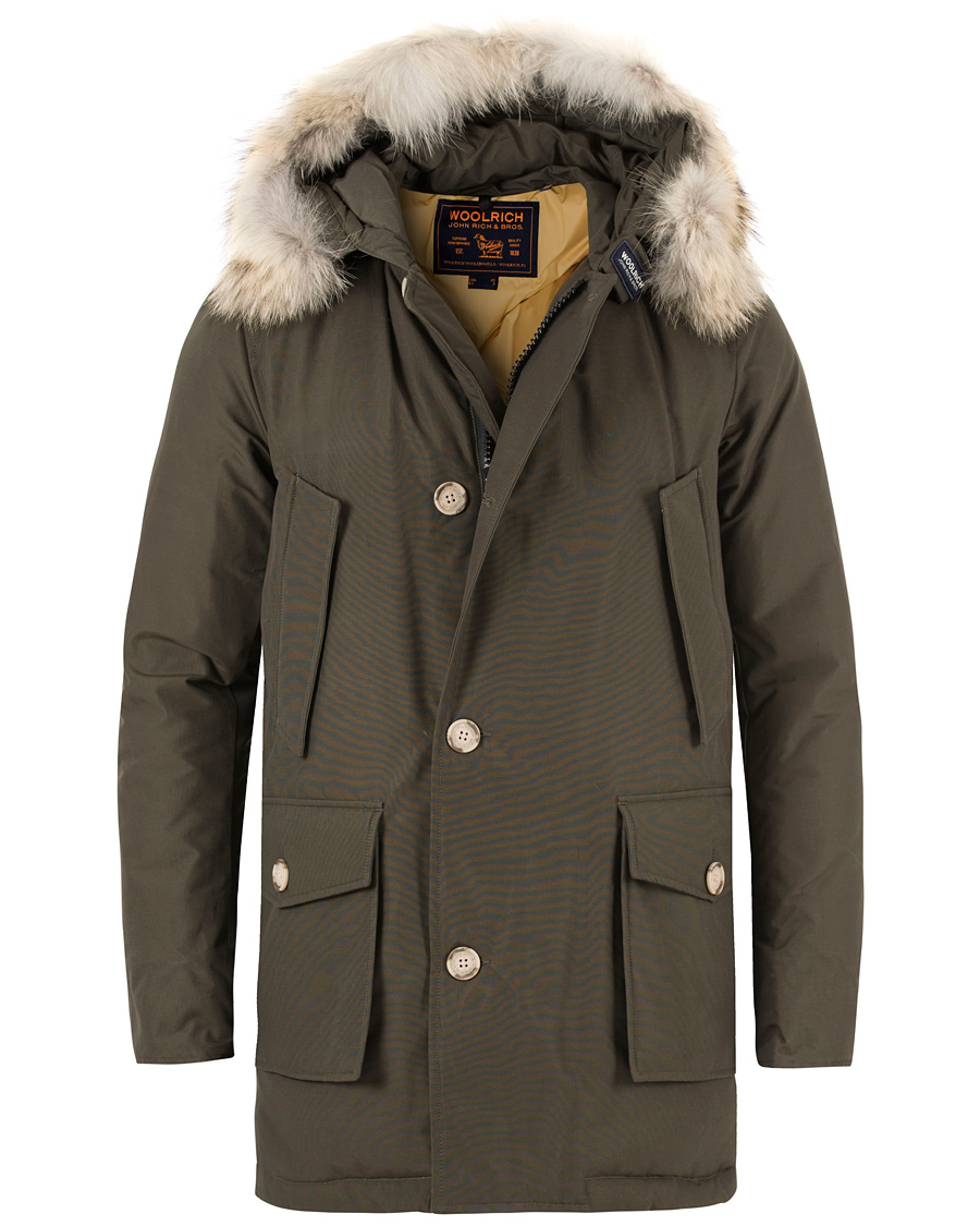 Heren | Jassen | Woolrich | Arctic Parka DF Flint Olive