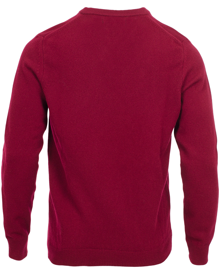 Homme | Pulls Et Tricots | Lyle & Scott | Lambswool V-Neck Pullover Claret Jug