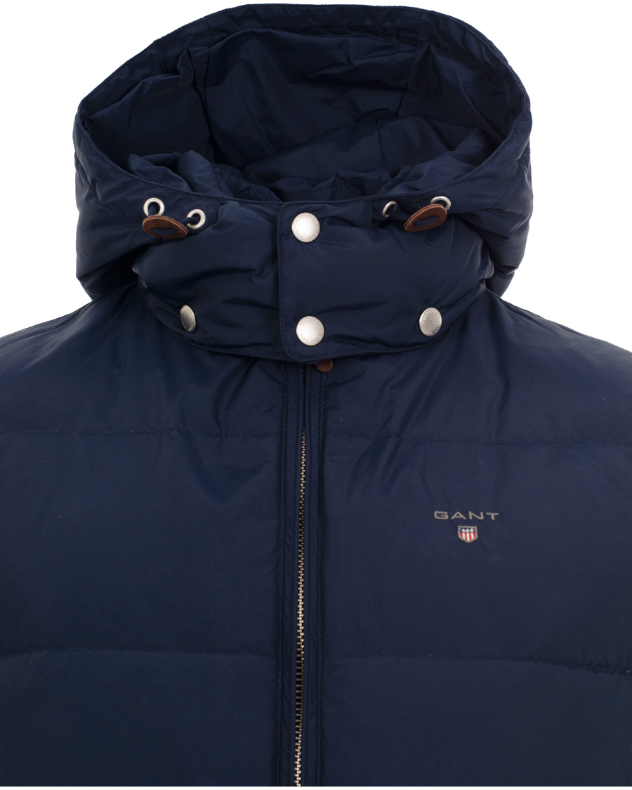 Heren | Jassen | GANT | The Preppy Down Jacket Storm Blue