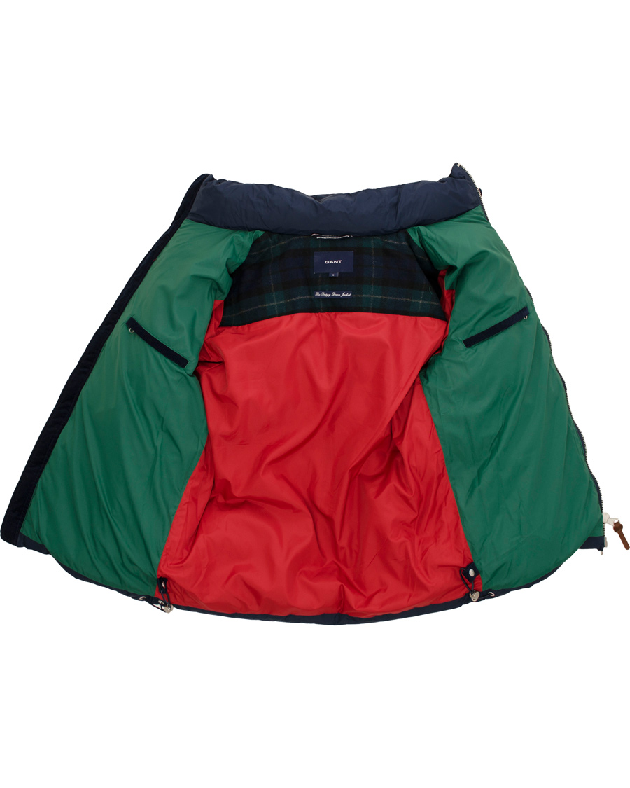 Heren | Jassen | GANT | The Preppy Down Jacket Storm Blue