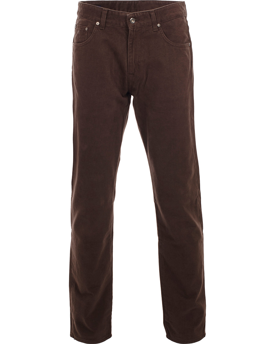 Heren | Jeans | GANT | Soft Twill Tyler Jean Brown