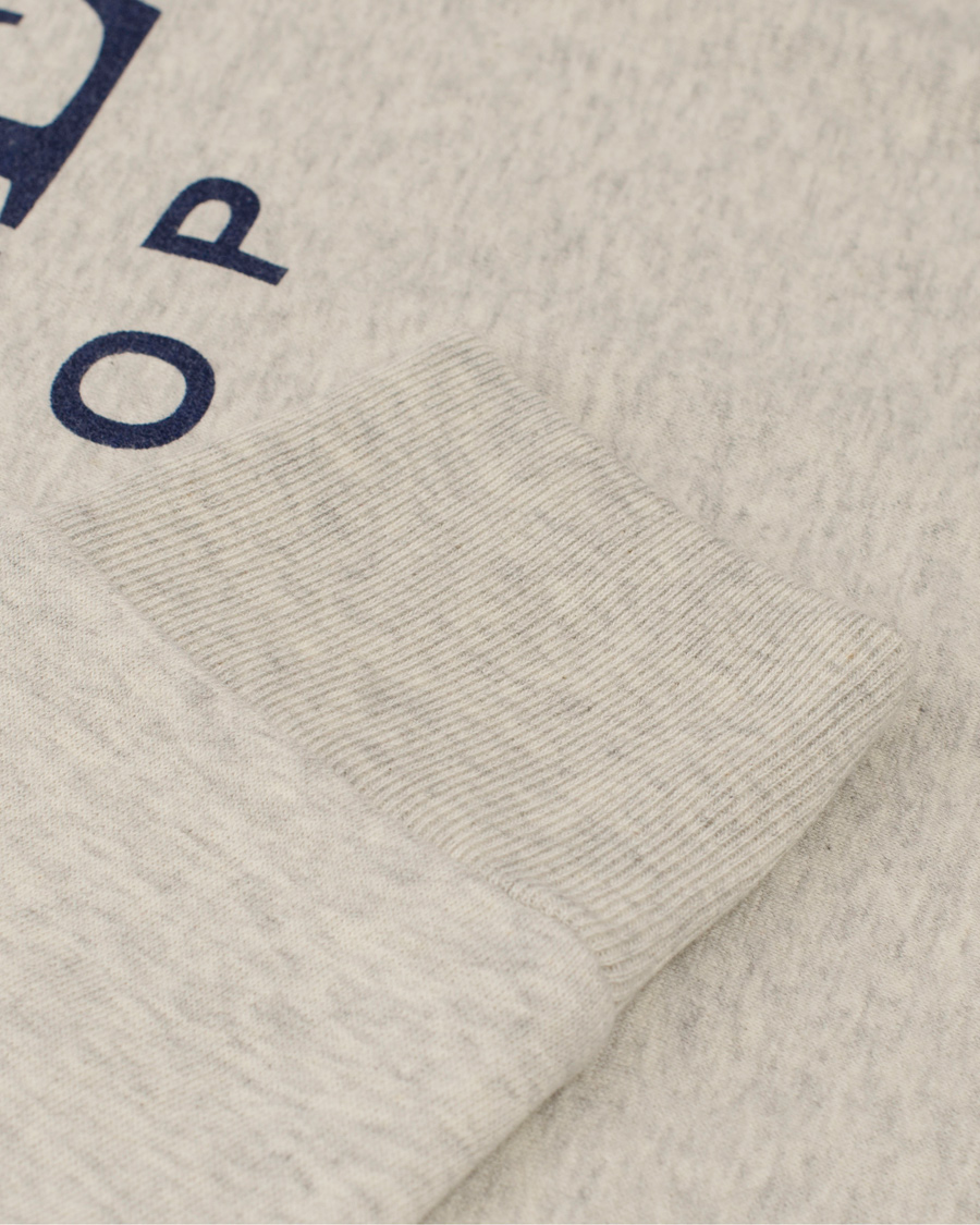 Homme | Pulls Et Tricots | GANT | Yale Coop C-Neck Sweat Light Grey Melange