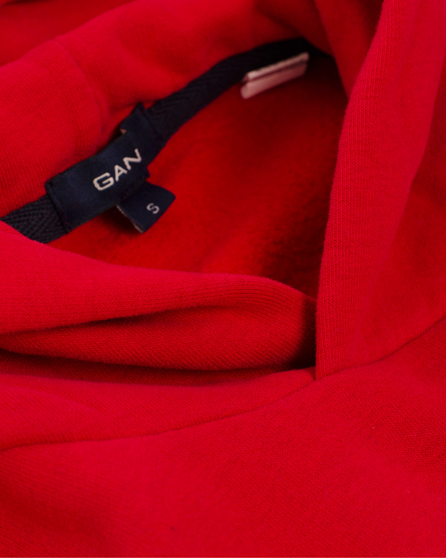 Homme | Pulls Et Tricots | GANT | Shield Hoodie Red