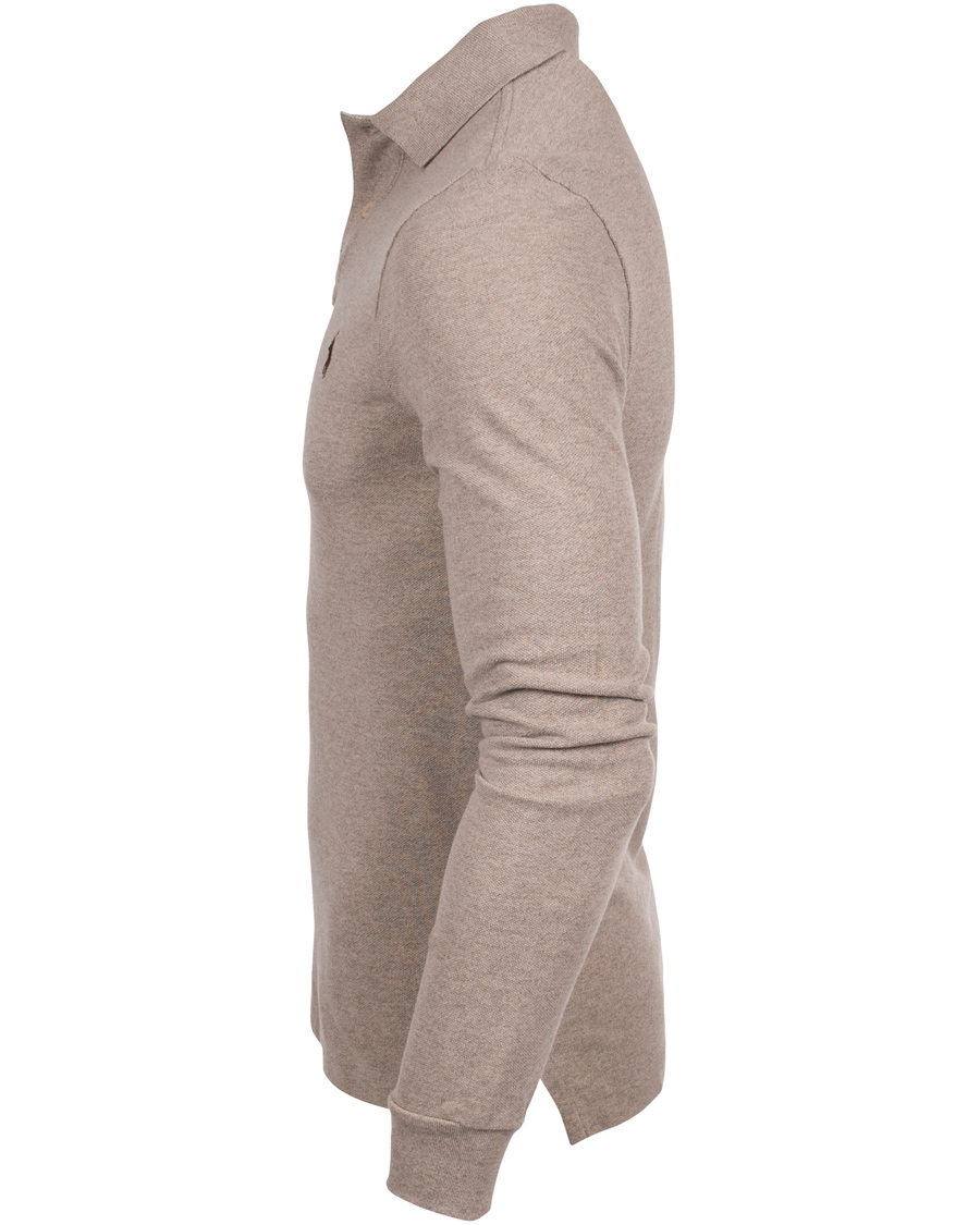 Homme | Pulls Et Tricots | Polo Ralph Lauren | Long Sleeve Slim Fit Piké Fisherman Heather