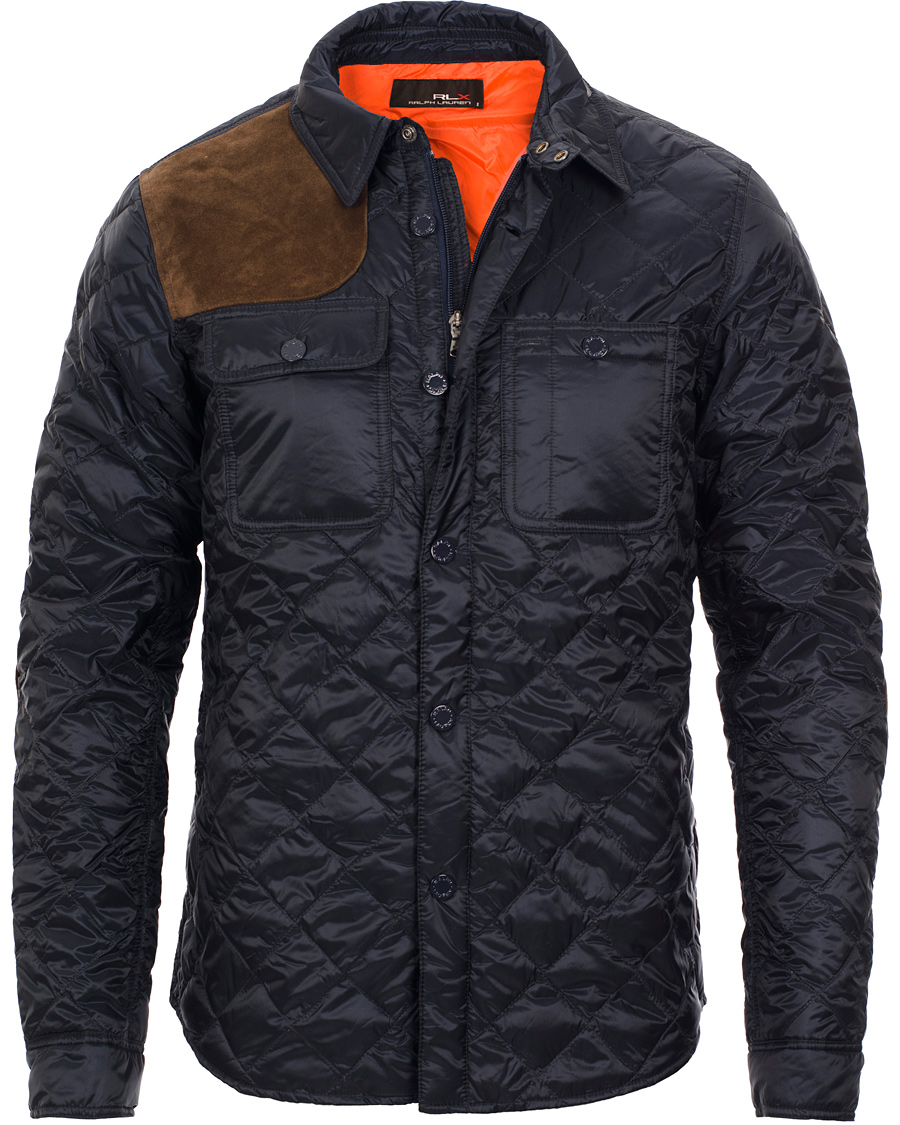 Homme | Manteaux Et Vestes | Polo Ralph Lauren | Equestrian Down Shirt Aviator Navy