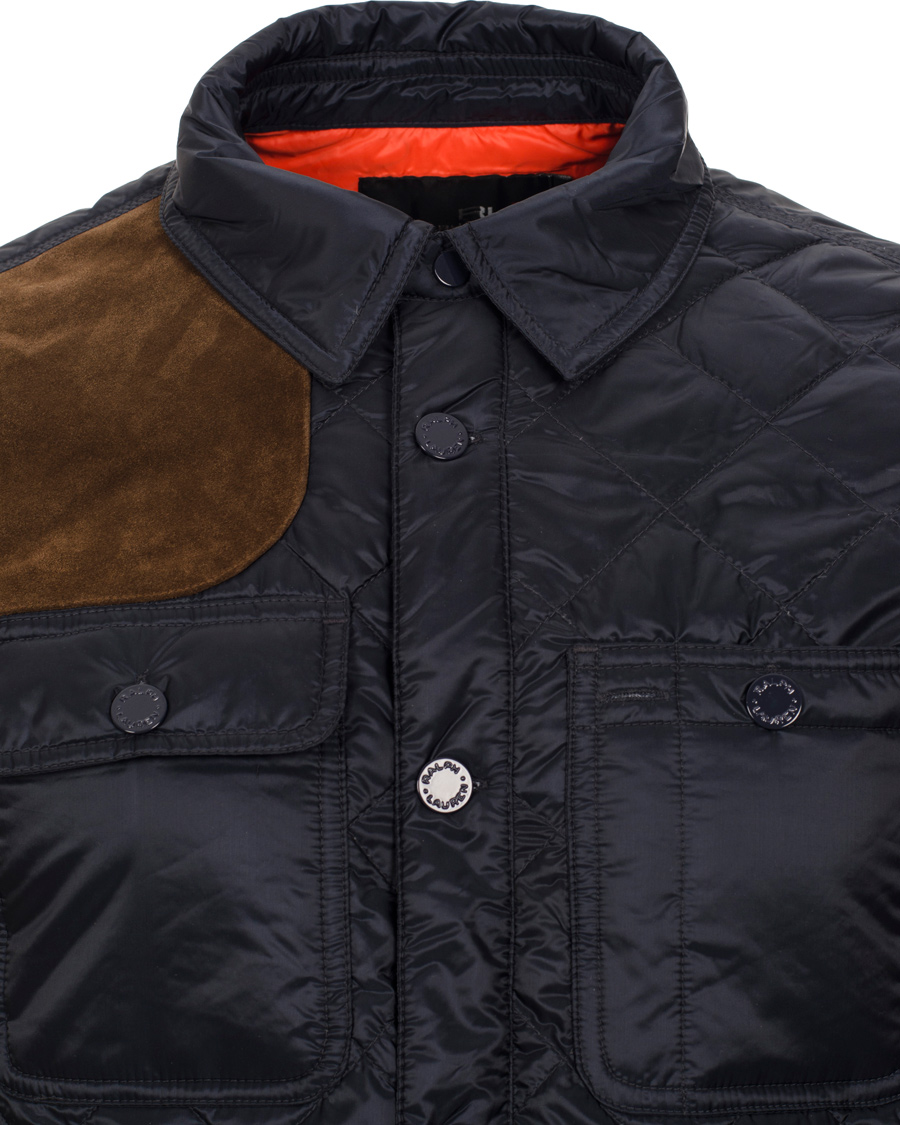 Homme | Manteaux Et Vestes | Polo Ralph Lauren | Equestrian Down Shirt Aviator Navy