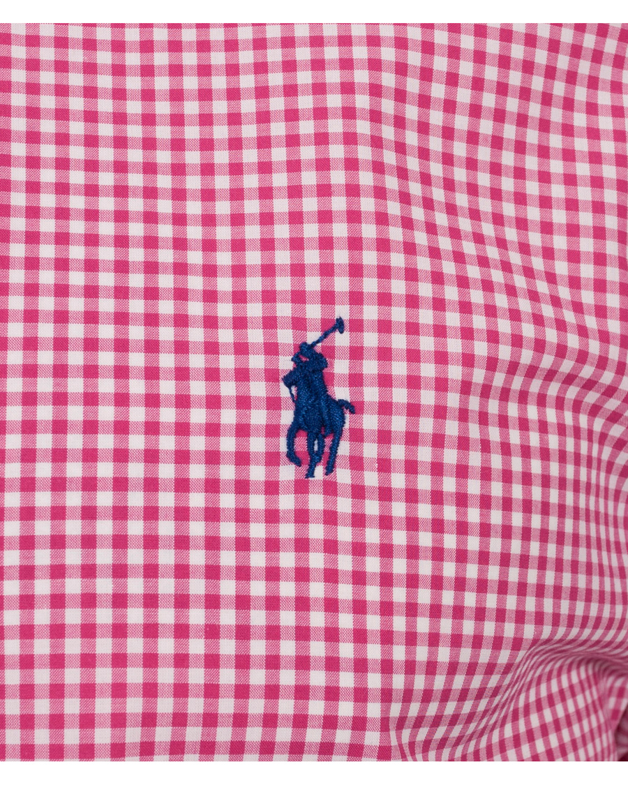 Homme | Chemises | Polo Ralph Lauren | Slim Fit Poplin Check Shirt Pink