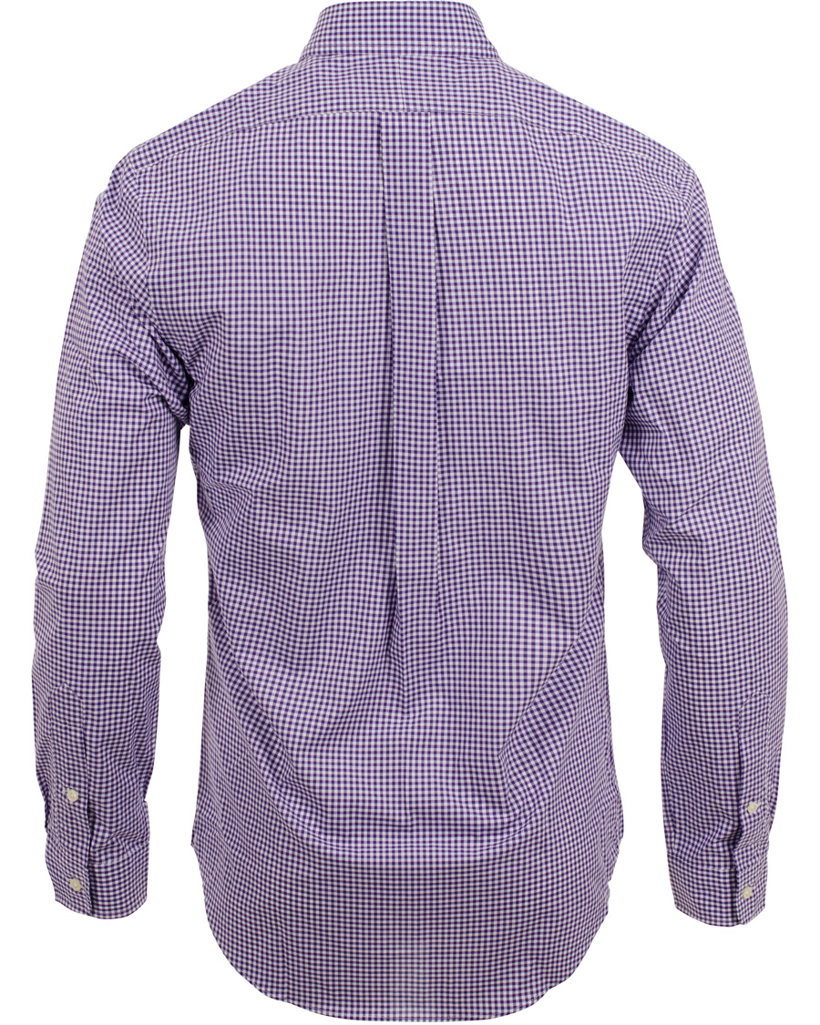 Homme | Chemises | Polo Ralph Lauren | Slim Fit Poplin Check Shirt Purple