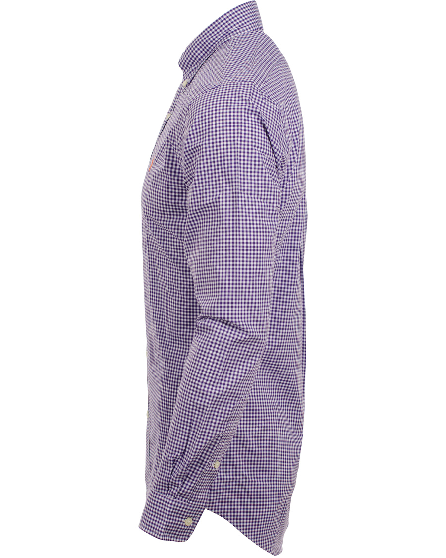Homme | Chemises | Polo Ralph Lauren | Slim Fit Poplin Check Shirt Purple