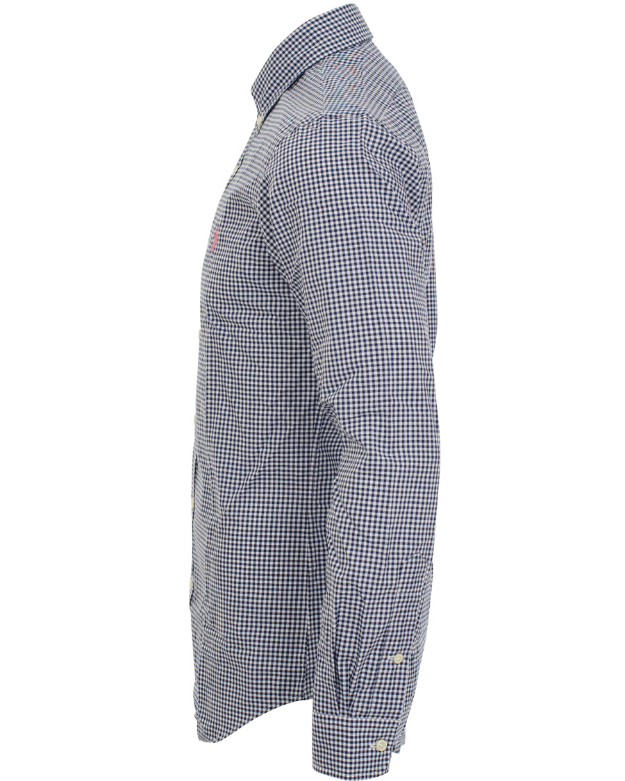 Homme | Chemises | Polo Ralph Lauren | Slim Fit Poplin Check Shirt Navy
