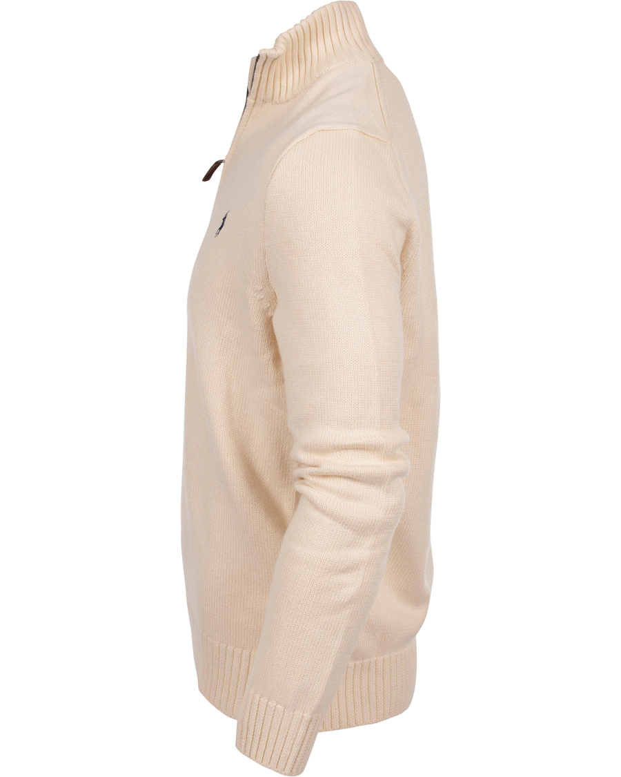 Homme | Pulls Et Tricots | Polo Ralph Lauren | Cotton Half Zip Antique Cream