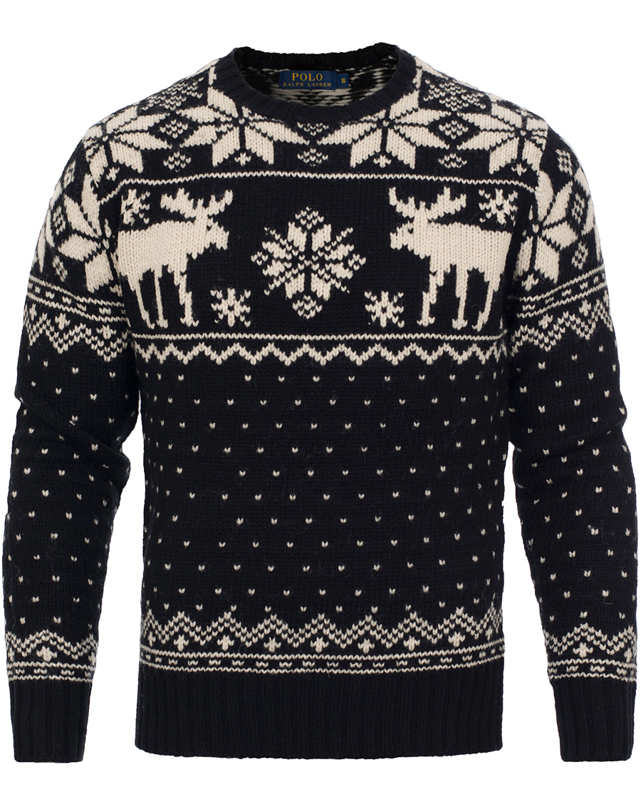 Homme | Pulls Et Tricots | Polo Ralph Lauren | Reindeer Sweater Black