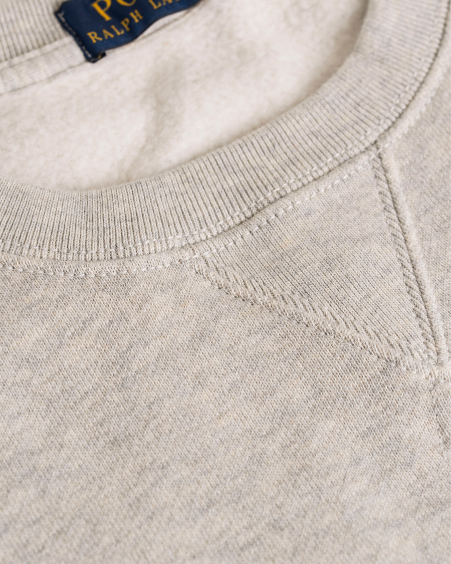Homme | Pulls Et Tricots | Polo Ralph Lauren | Crew Neck Sweatshirt Light Grey Heather