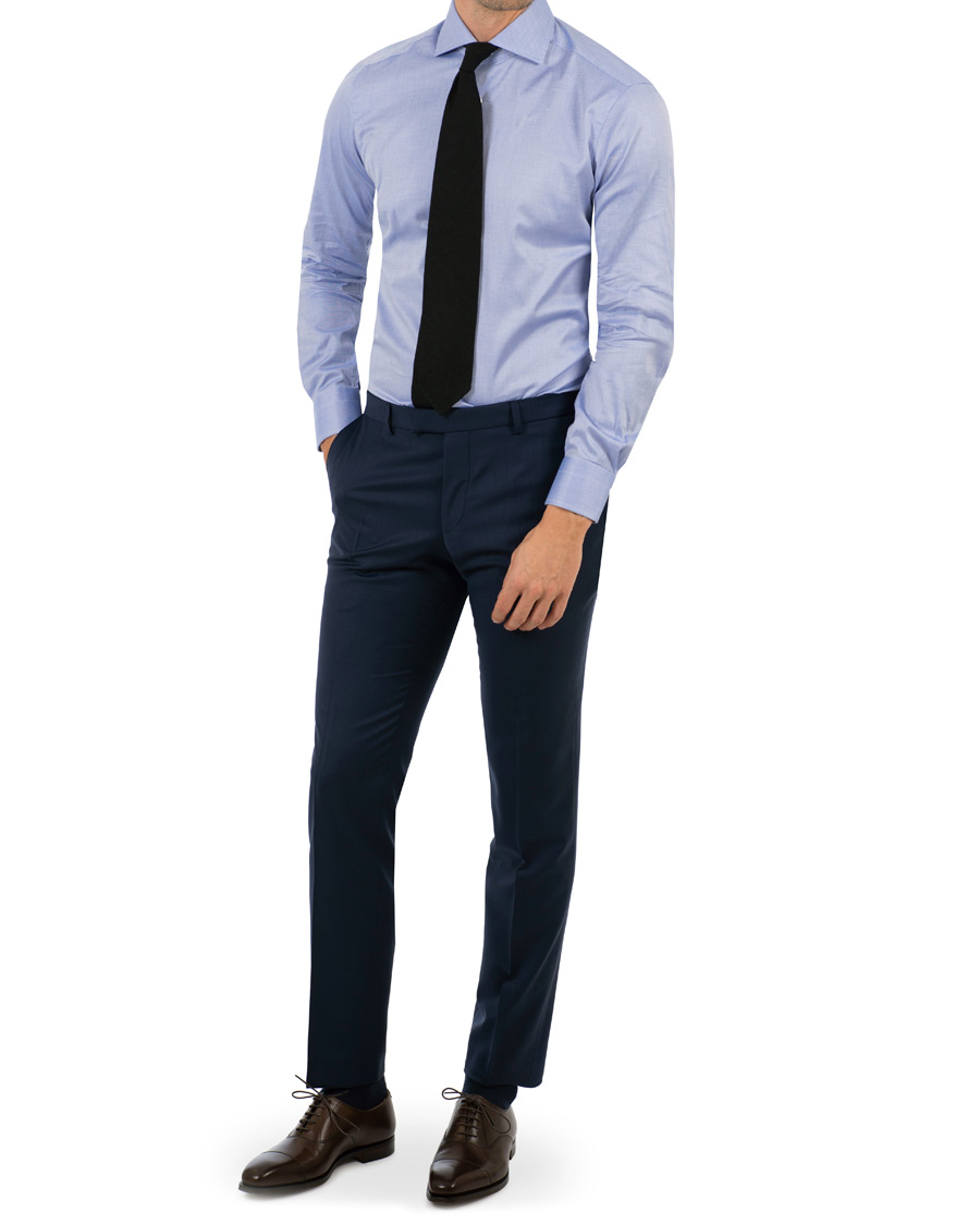 Homme | Chemises | Barba Napoli | Slim Fit Shirt Blue