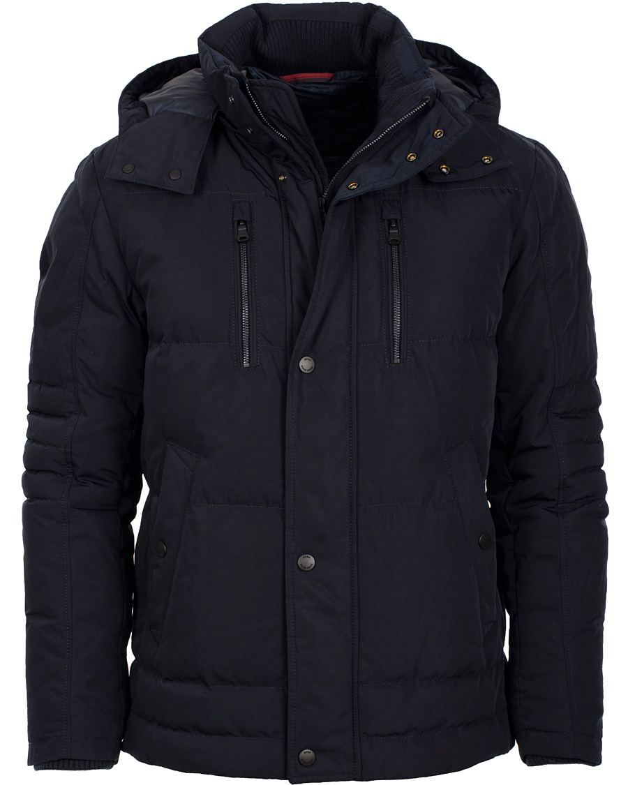 Heren | Jassen | BOSS BLACK | BOSS Dery 2 Down Jacket Dark Blue