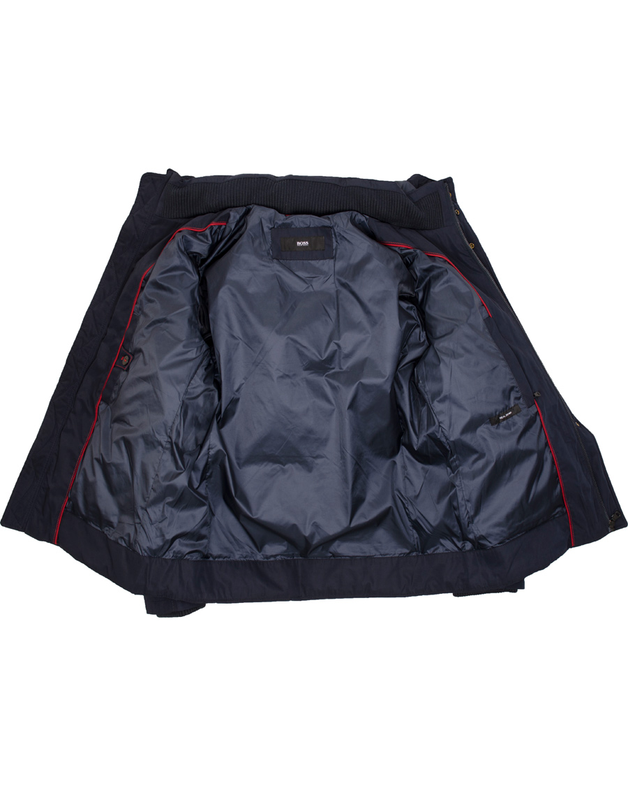 Heren | Jassen | BOSS BLACK | BOSS Dery 2 Down Jacket Dark Blue