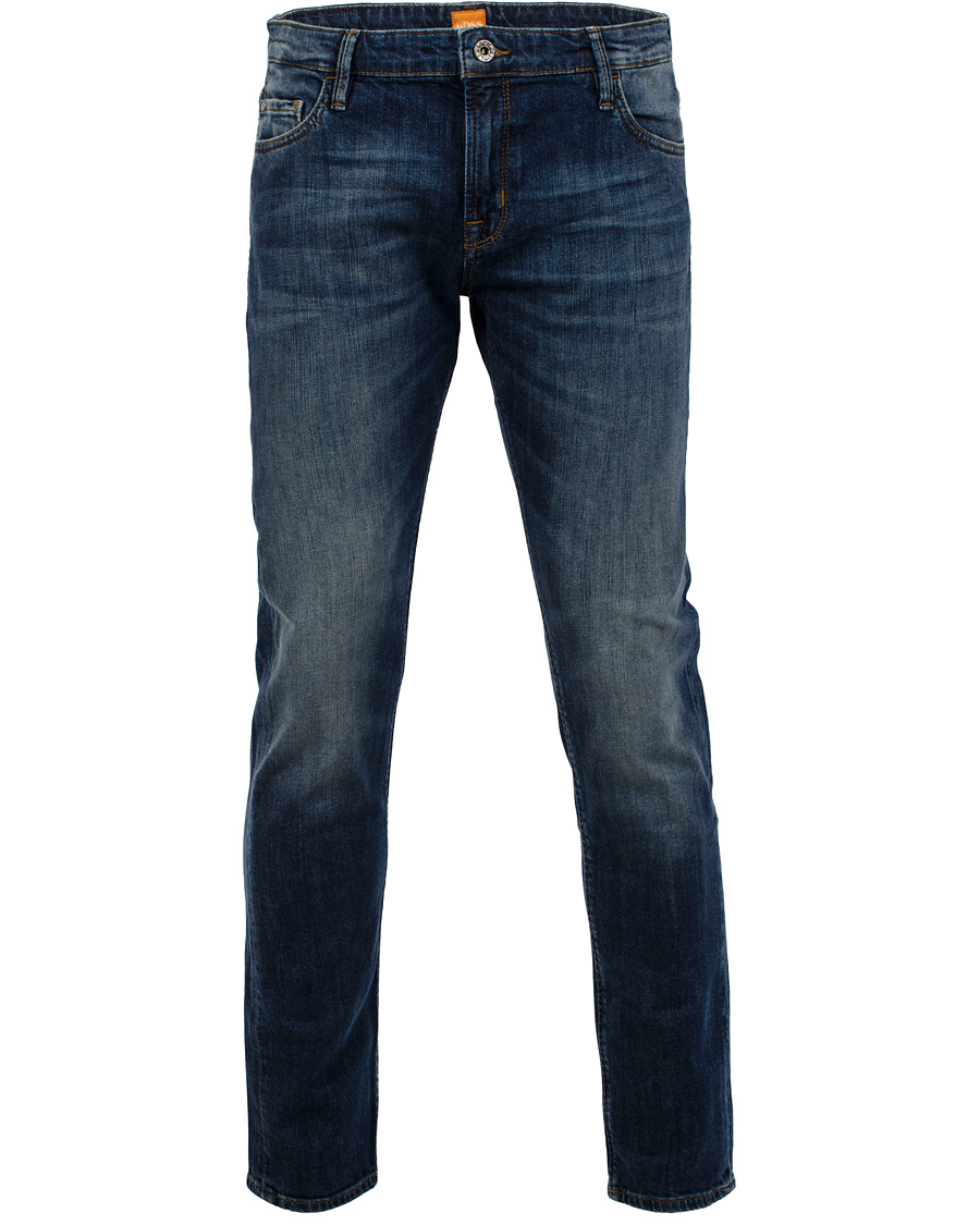 Heren | Jeans | BOSS ORANGE | BOSS Casual 71 Slim Fit Jeans Music Blue