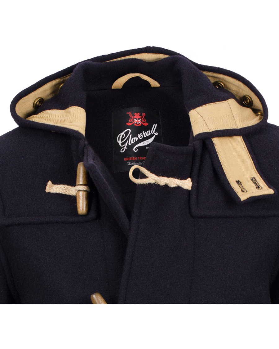 Homme | Manteaux Et Vestes | Gloverall | Mid Length Montgomery Duffel Coat 3577 Navy