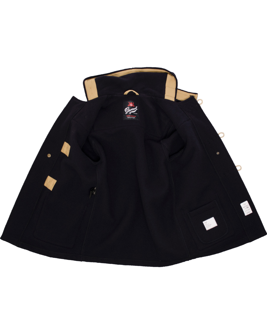 Homme | Manteaux Et Vestes | Gloverall | Mid Length Montgomery Duffel Coat 3577 Navy