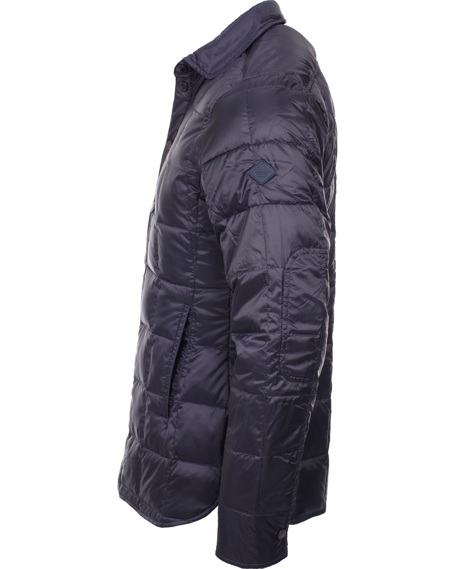 Heren | Jassen | J.Lindeberg | Lawler 46 Feather Nylon Quilted Jacket Dark Navy