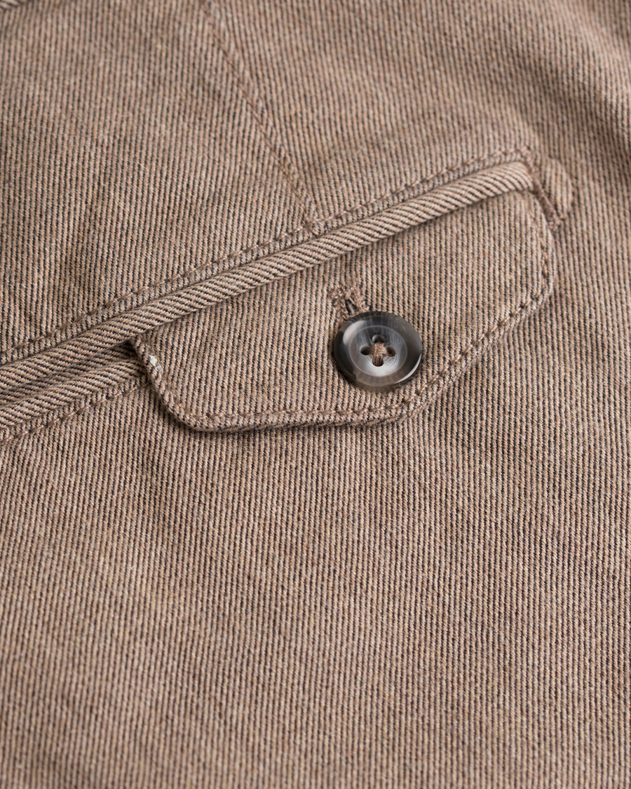 Homme | Pantalons | J.Lindeberg | Chaze Flannel Twill Chino Light Grey/Brown