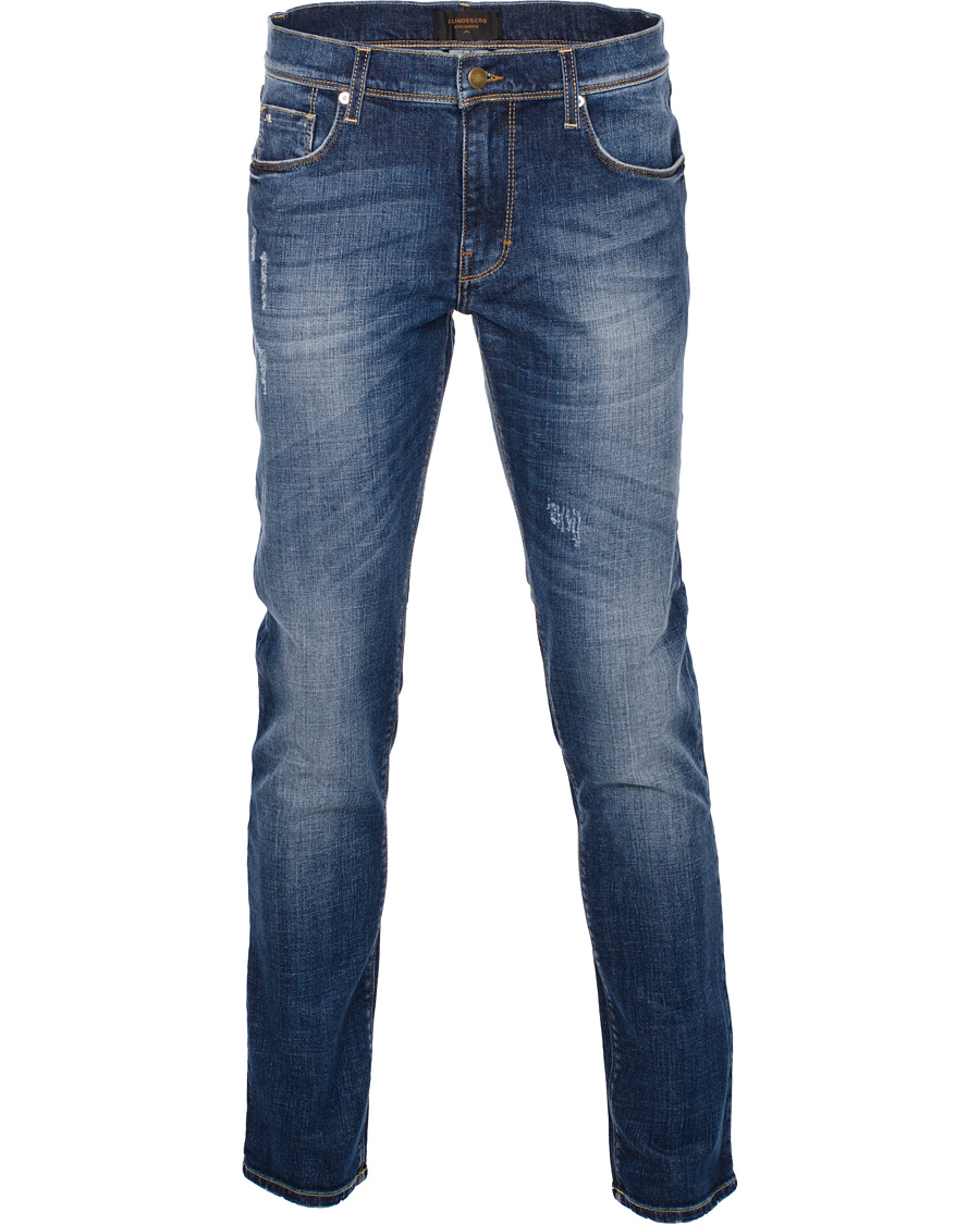 Homme | Jeans | J.Lindeberg | Damien Creek Com Mid Blue