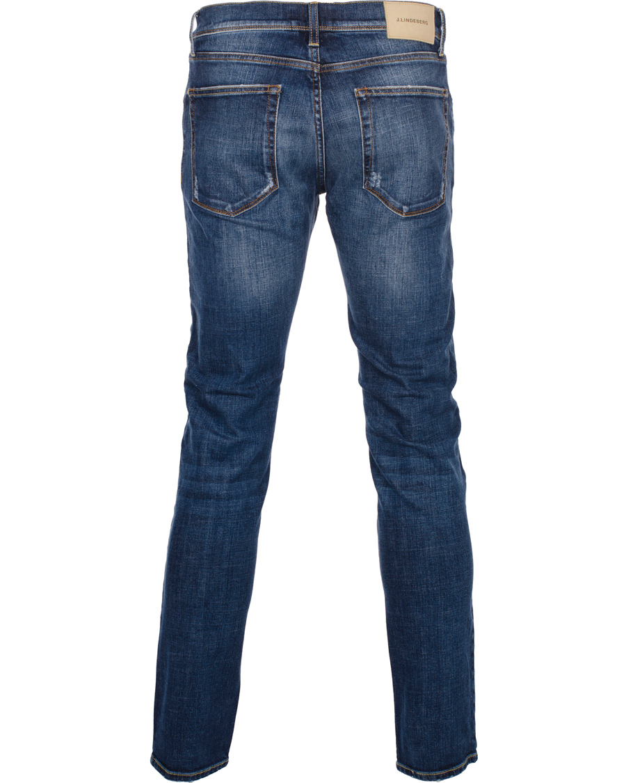 Homme | Jeans | J.Lindeberg | Damien Creek Com Mid Blue