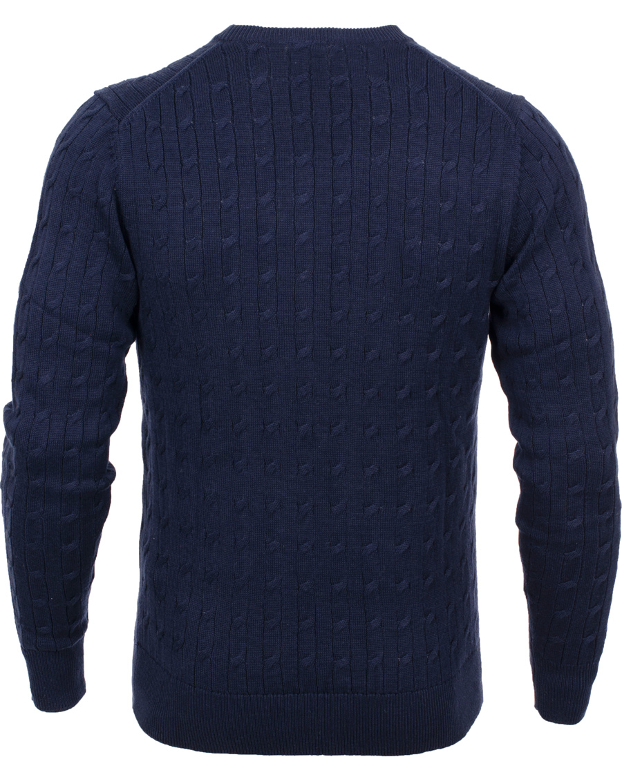 Homme | Pulls Et Tricots | J.Lindeberg | Jave Pullover Braid Cable Navy