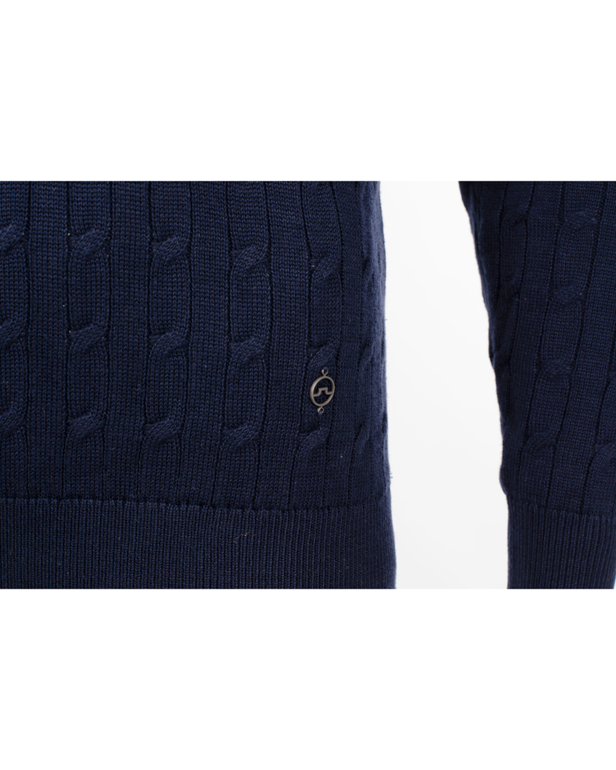 Homme | Pulls Et Tricots | J.Lindeberg | Jave Pullover Braid Cable Navy