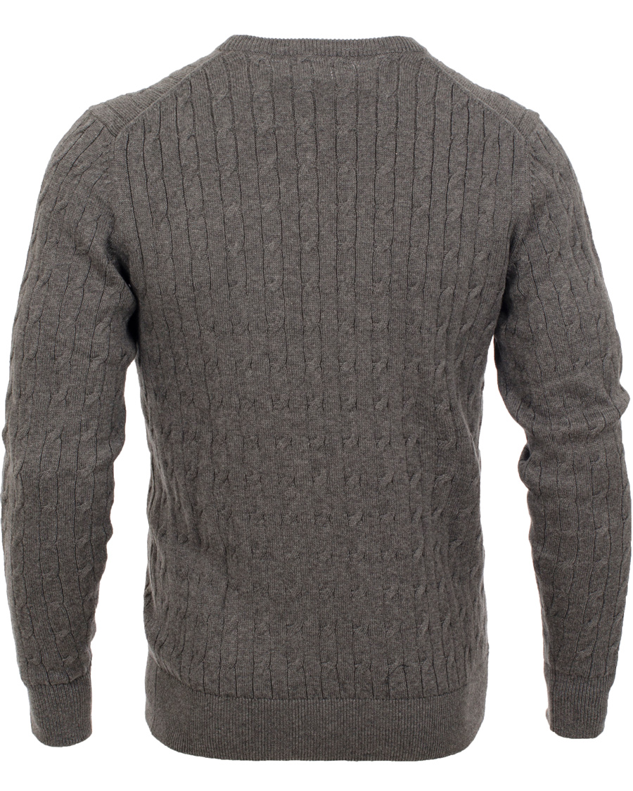 Homme | Pulls Et Tricots | J.Lindeberg | Jave Pullover Braid Cable Grey Melange