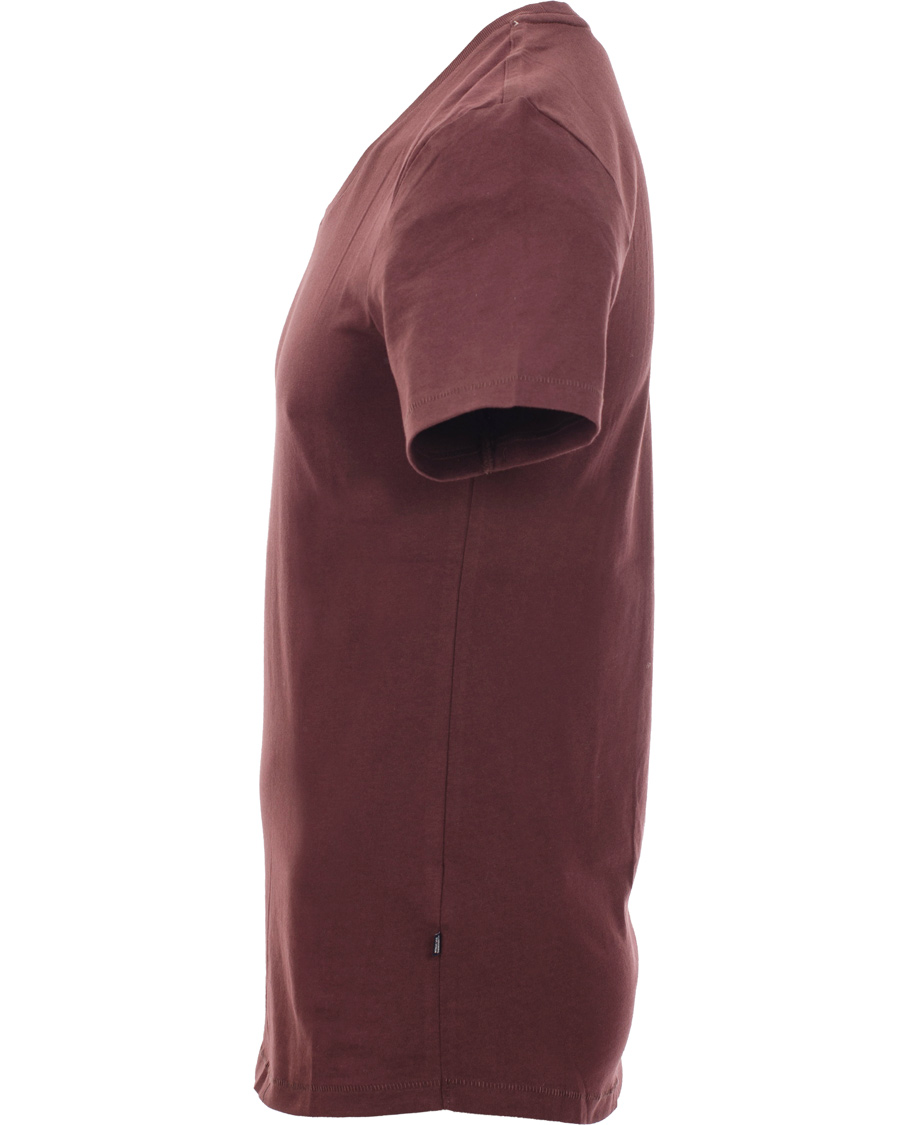 Homme | T-shirts | J.Lindeberg | Axtell Scoop T-shirt Burgundy