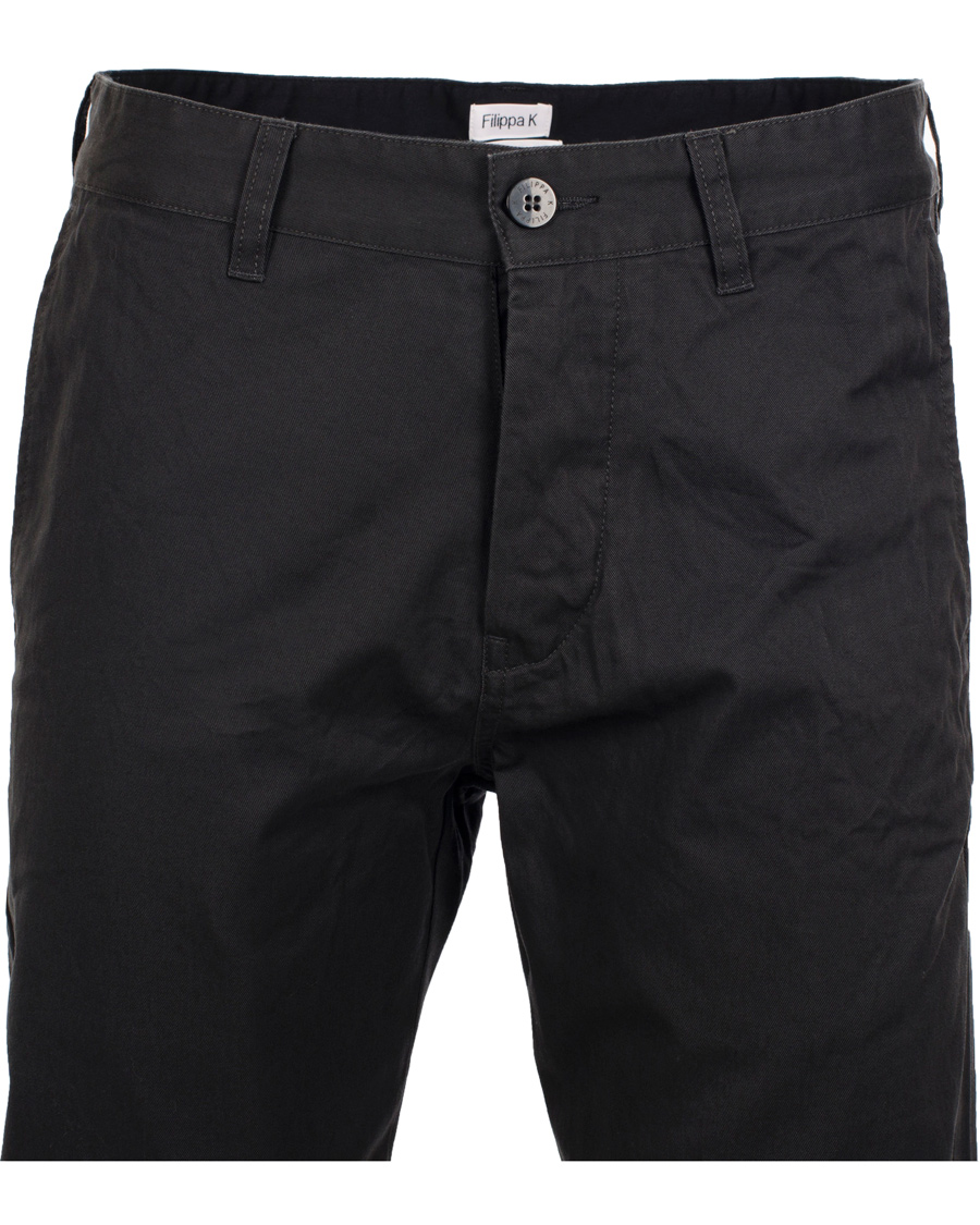 Homme | Pantalons | Filippa K | Samuel Chino Pant Dark Grey