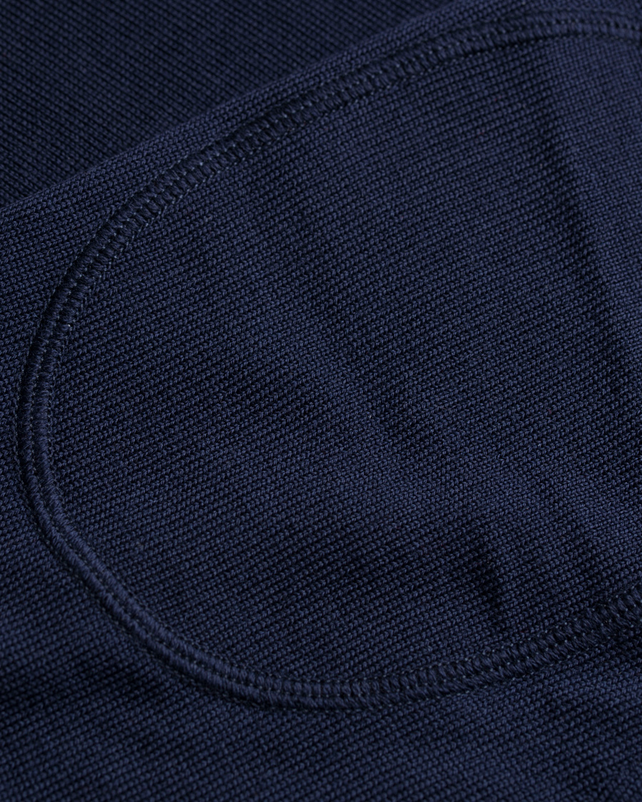 Homme | Pulls Et Tricots | Stenströms | Merino Crew Neck Pullover Navy