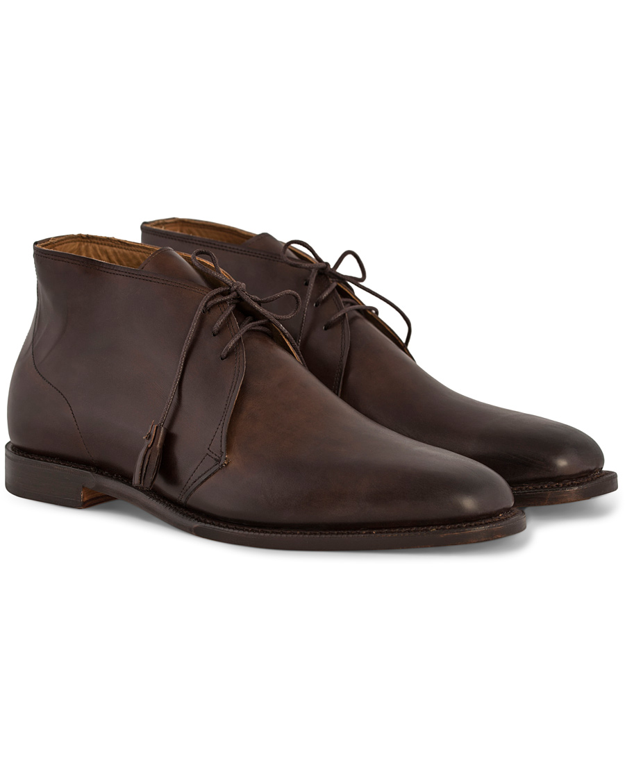 Homme | Polo Ralph Lauren Prestwick Boot Burnished Calf Dark Brown | Polo Ralph Lauren | Prestwick Boot Burnished Calf Dark Brown