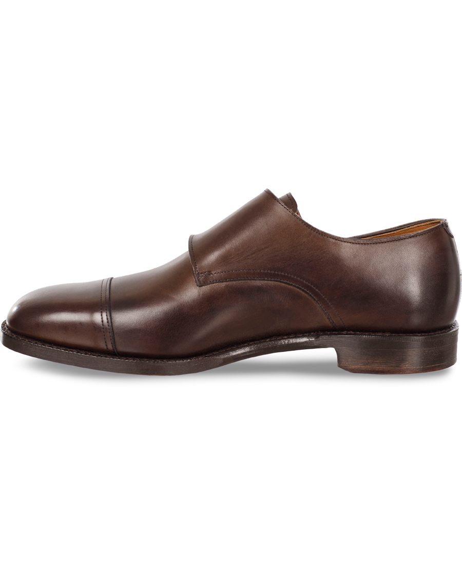 Homme | Polo Ralph Lauren Perdiswell Monkstrap Burnished Calf Brown | Polo Ralph Lauren | Perdiswell Monkstrap Burnished Calf Brown