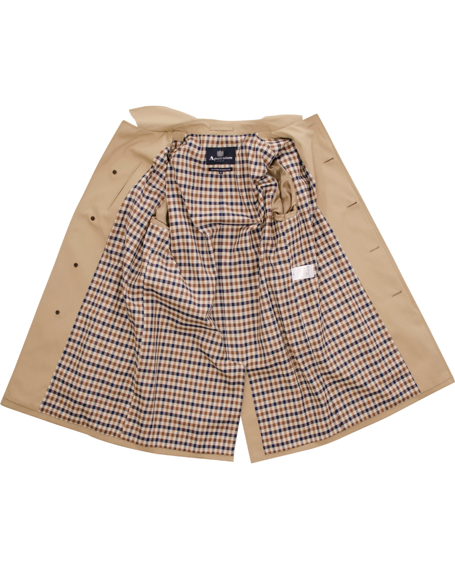 Homme | Manteaux Et Vestes | Aquascutum | Broadgate Raincoat Camel
