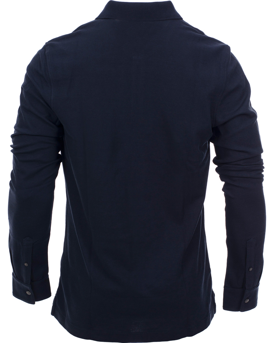 Homme | Pulls Et Tricots | Aquascutum | Long Sleeve Polo Navy