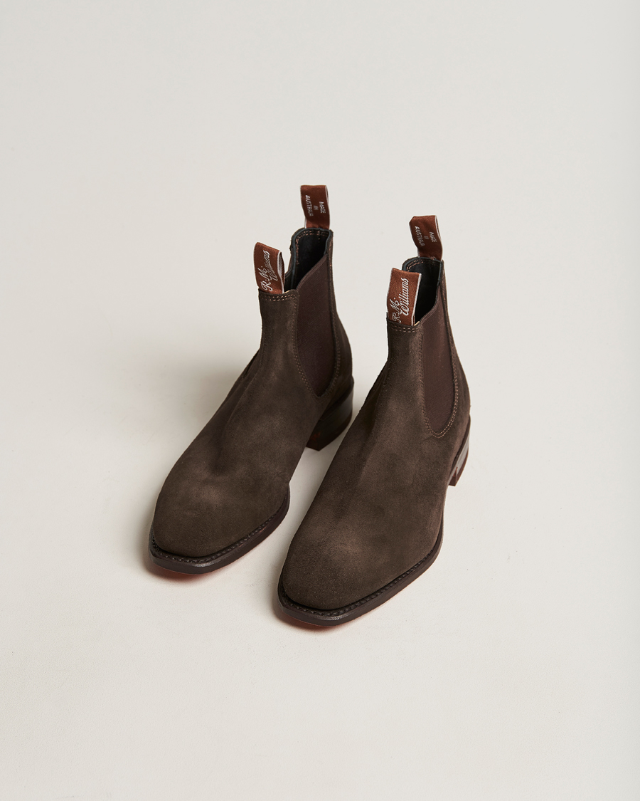 Homme | R.M.Williams Craftsman G Boot Suede Chocolate | R.M.Williams | Craftsman G Boot Suede Chocolate