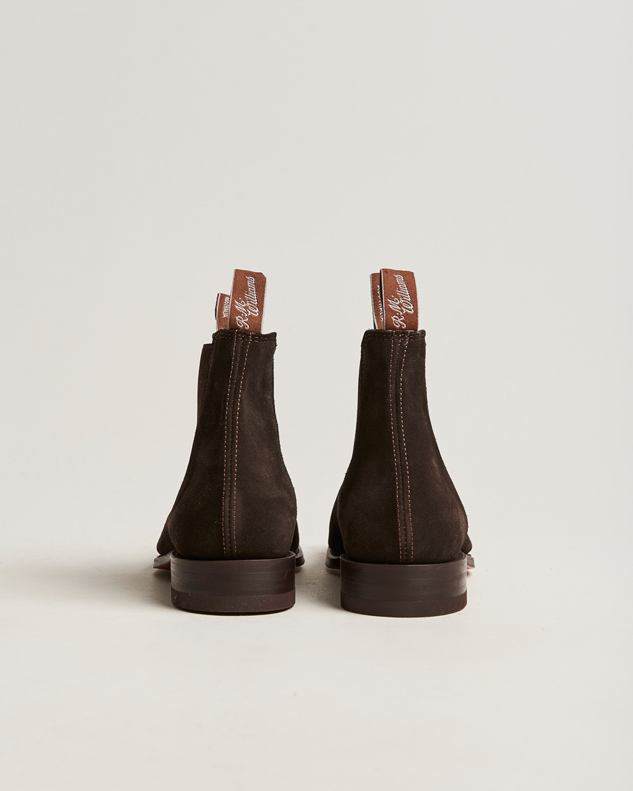 Homme | R.M.Williams Craftsman G Boot Suede Chocolate | R.M.Williams | Craftsman G Boot Suede Chocolate