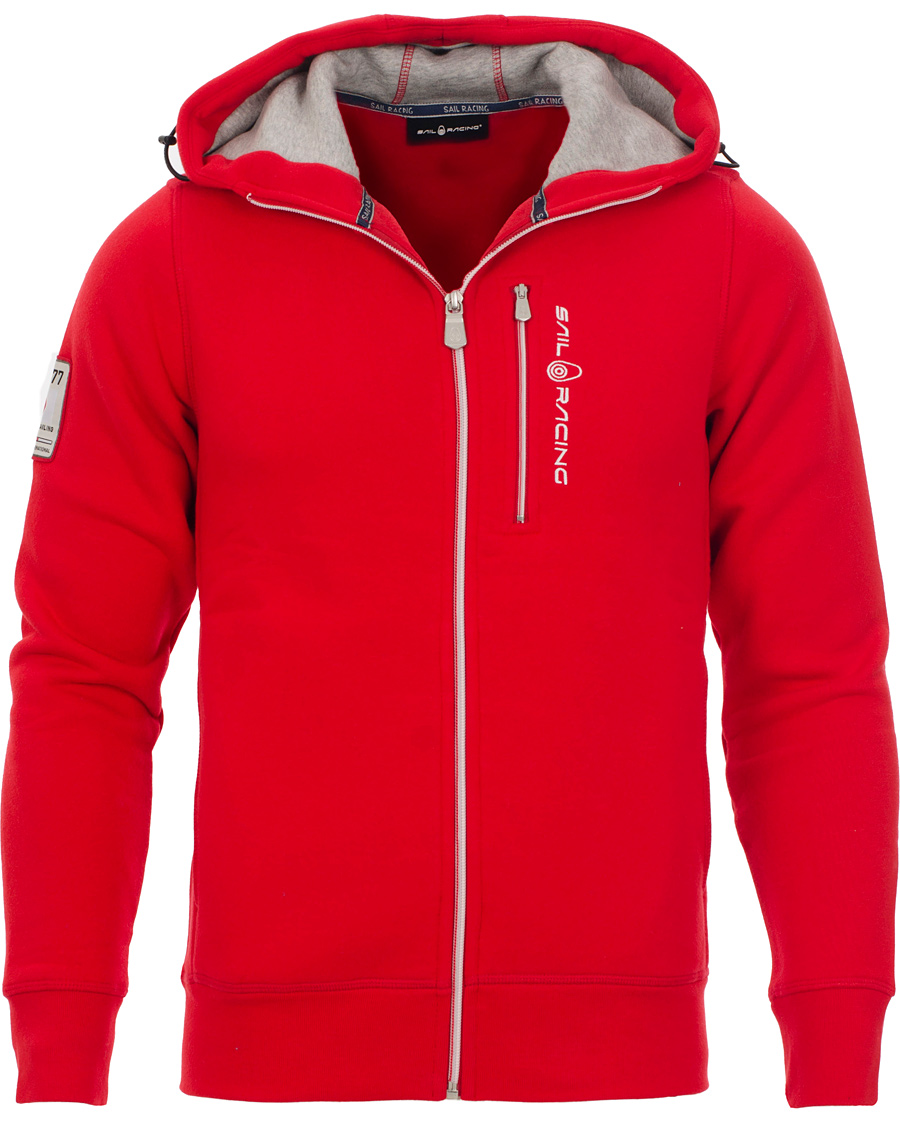 Homme | Pulls Et Tricots | Sail Racing | International Zip Hood Japan Red