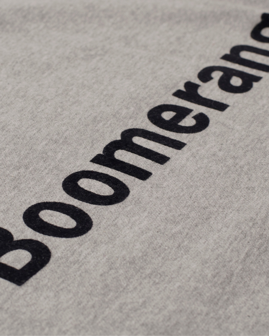 Heren | Truien | Boomerang | Hugo Print Sweatshirt Grey