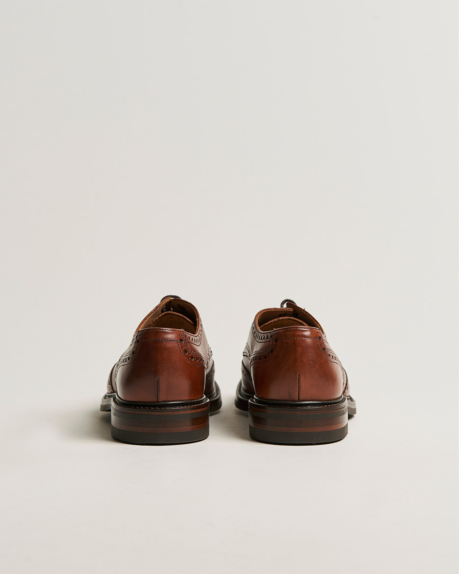 Heren | Brogues | Loake 1880 | Chester Brogue Mahogany Burnished Calf