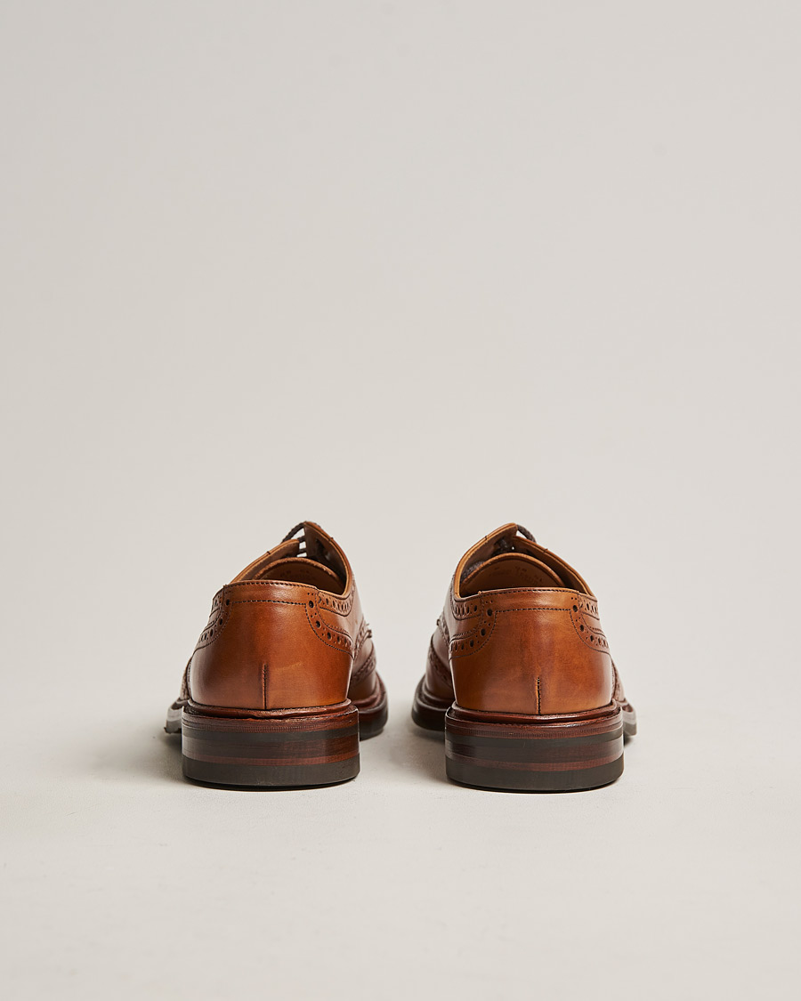 Homme | Richelieus | Loake 1880 | Chester Dainite Brogue Tan Burnished Calf