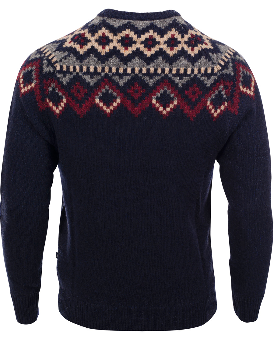 Heren | Truien | Boomerang | Merak Jaquard Sweater Night Sky