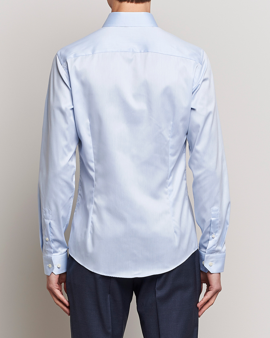Heren | Overhemden | Eton | Super Slim Fit Shirt Blue