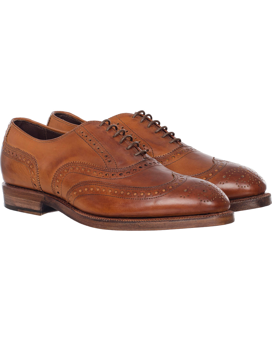 Heren | Allen Edmonds Jefferson Brogue Walnut Burnished Calf | Allen Edmonds | Jefferson Brogue Walnut Burnished Calf